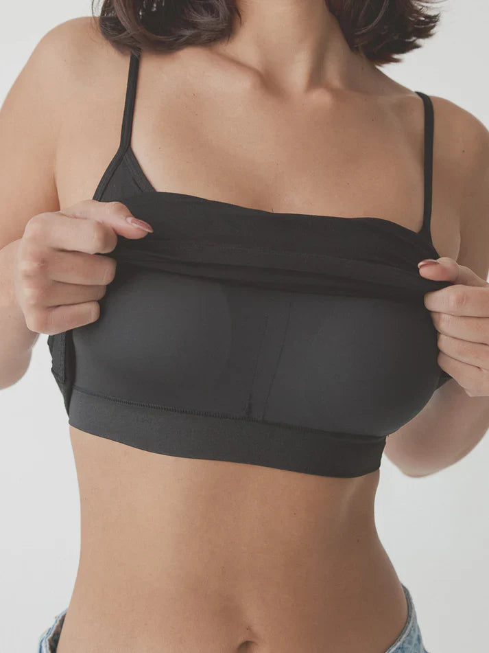 Klassy Braless Sweetheart Tank