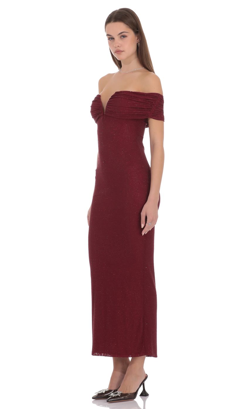 Lucy In The Sky Verona Rhinestone Maxi Dress