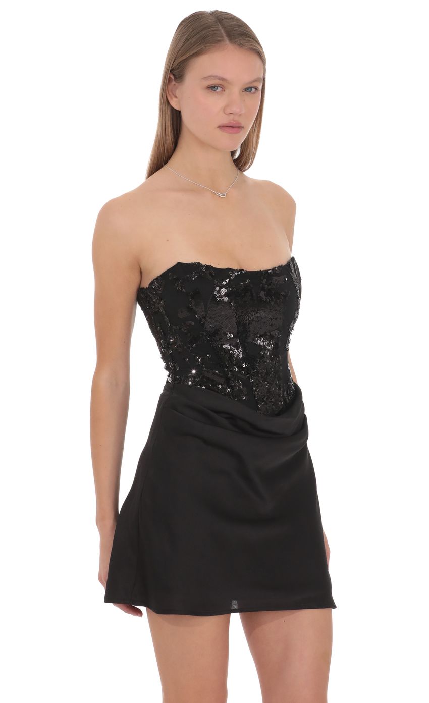 Lucy In The Sky Virelia Corset Mini Dress