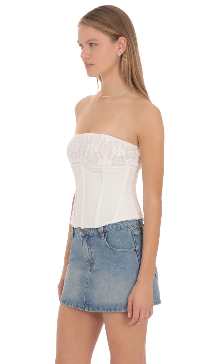 Lucy In The Sky Zoe Denim Mini Skirt