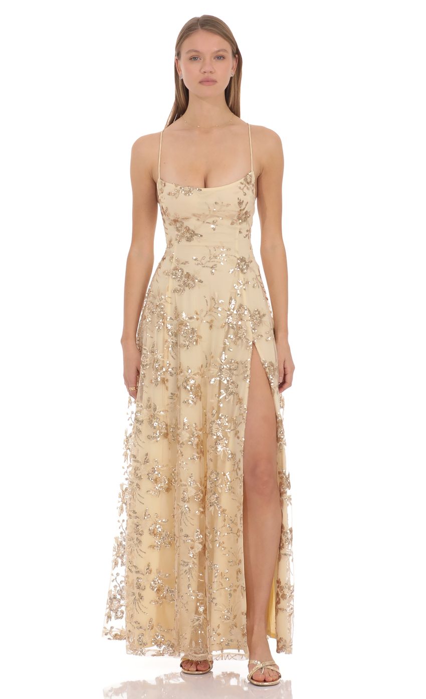 Lucy In The Sky Holly Embellished Maxi Dress