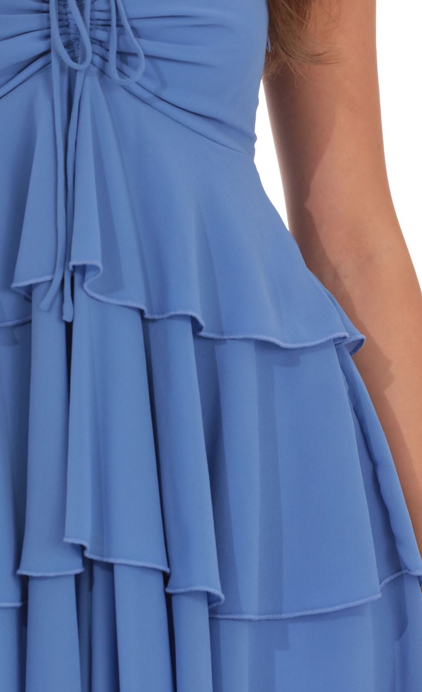 Lucy In The Sky Strapless Ruched Mini Dress