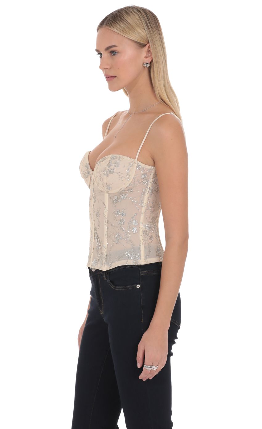 Lucy In The Sky Solviera Embellished Corset Top