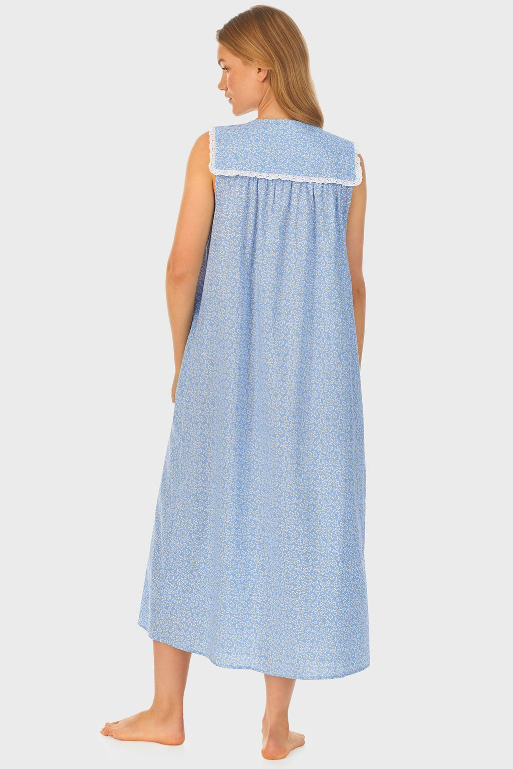 Lanz of Salzburg Women's Daisy Cotton Dream Long Nightgown