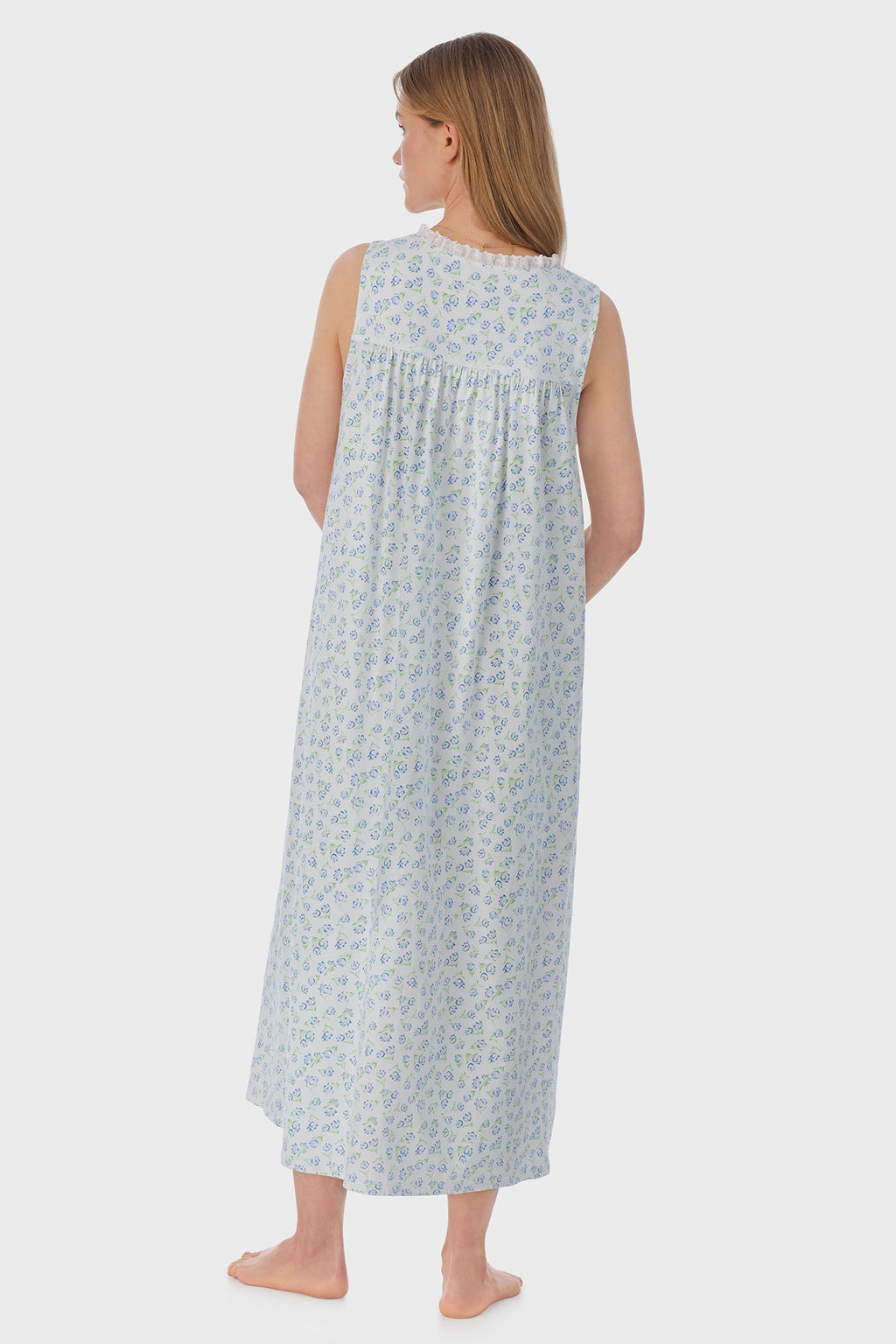 Lanz of Salzburg Women's Tulip Knit Long Nightgown