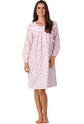 Lanz of Salzburg Women's Candy Canes Waltz Flannel Gown