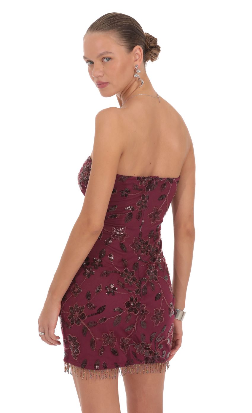 Lucy In The Sky Kiara Embellished Mini Dress