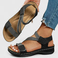 Nabalu Women’s Orthopedic Sandals with Crisscross Straps