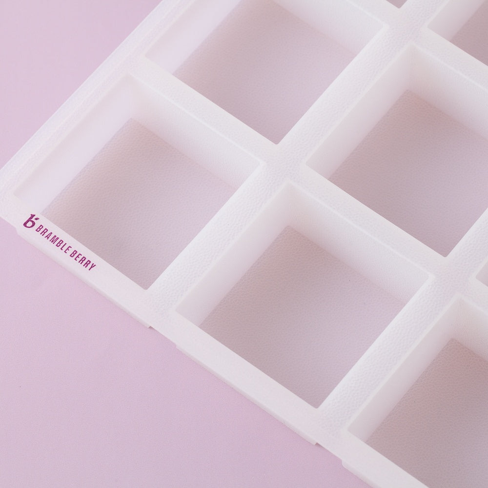 Bramble Berry 12 Bar Square Silicone Mold - 1 molds