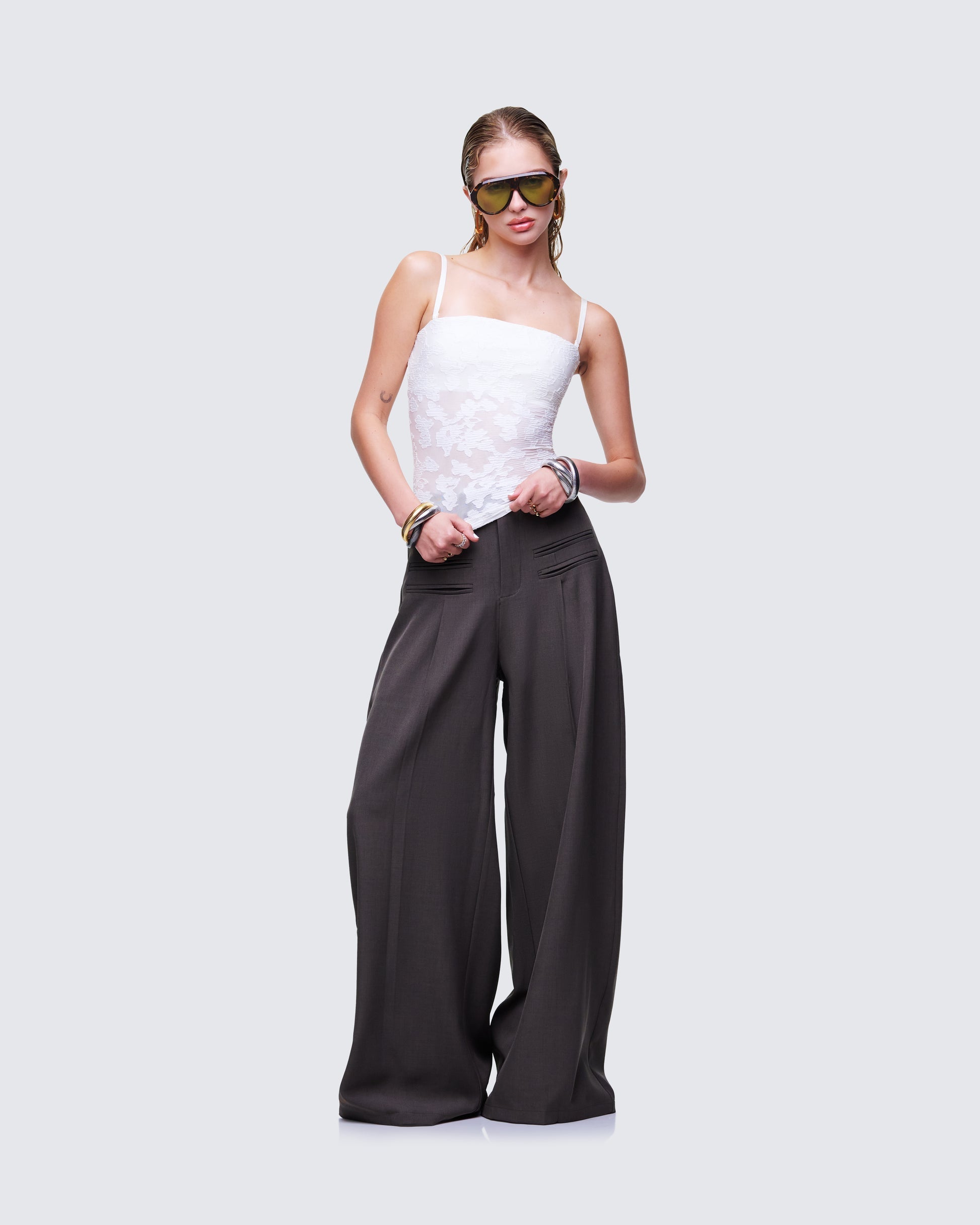 Finesse Cozbi Pressed Front Trouser