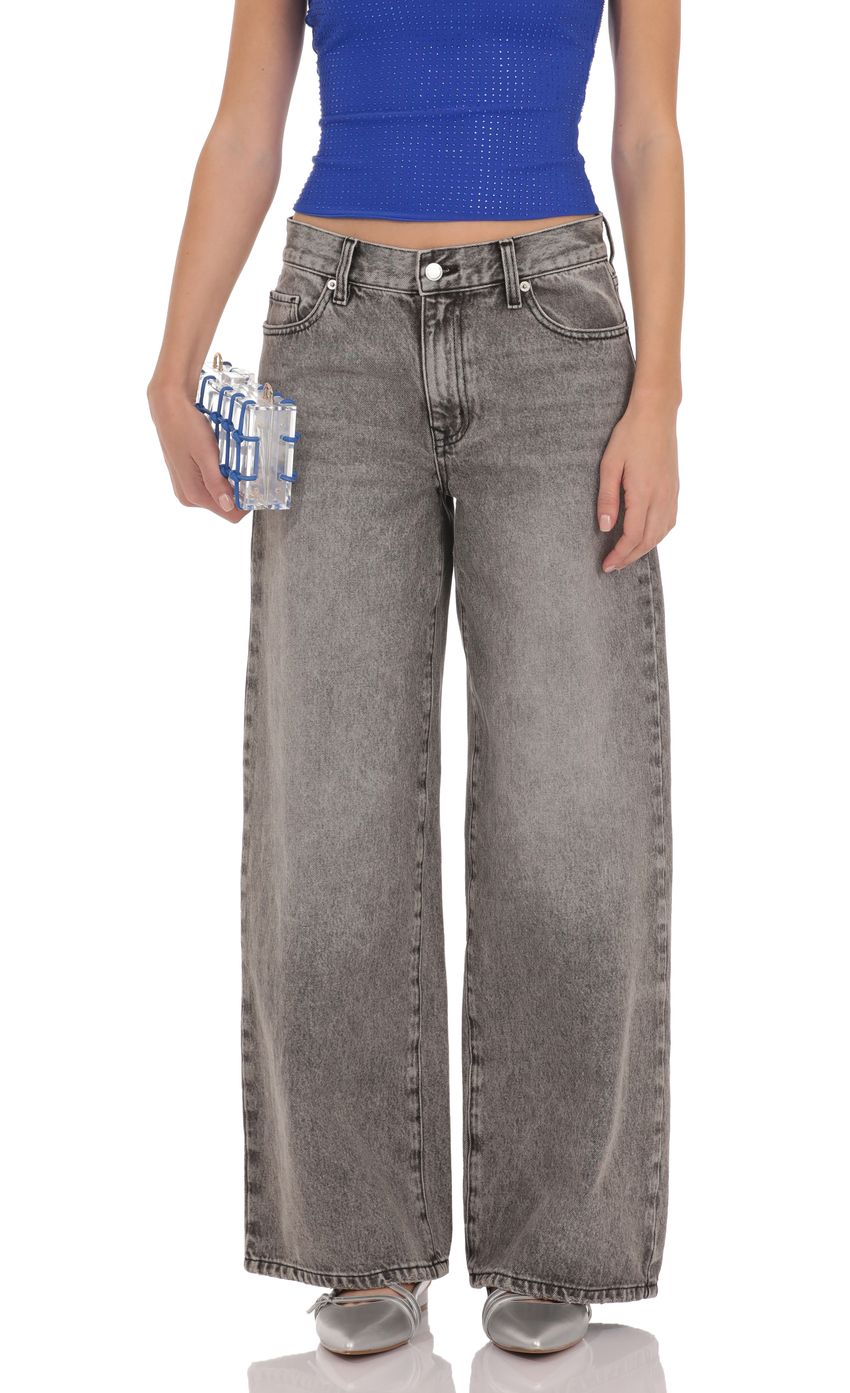 Lucy In The Sky Brielle Wide Leg Jean