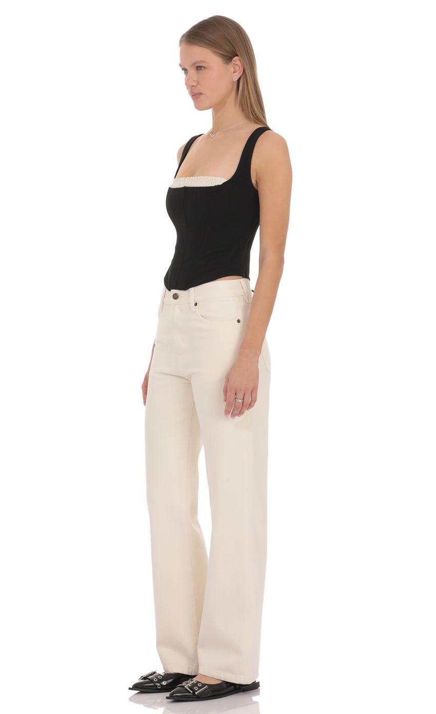 Lucy In The Sky Lauren Mid Rise Jean