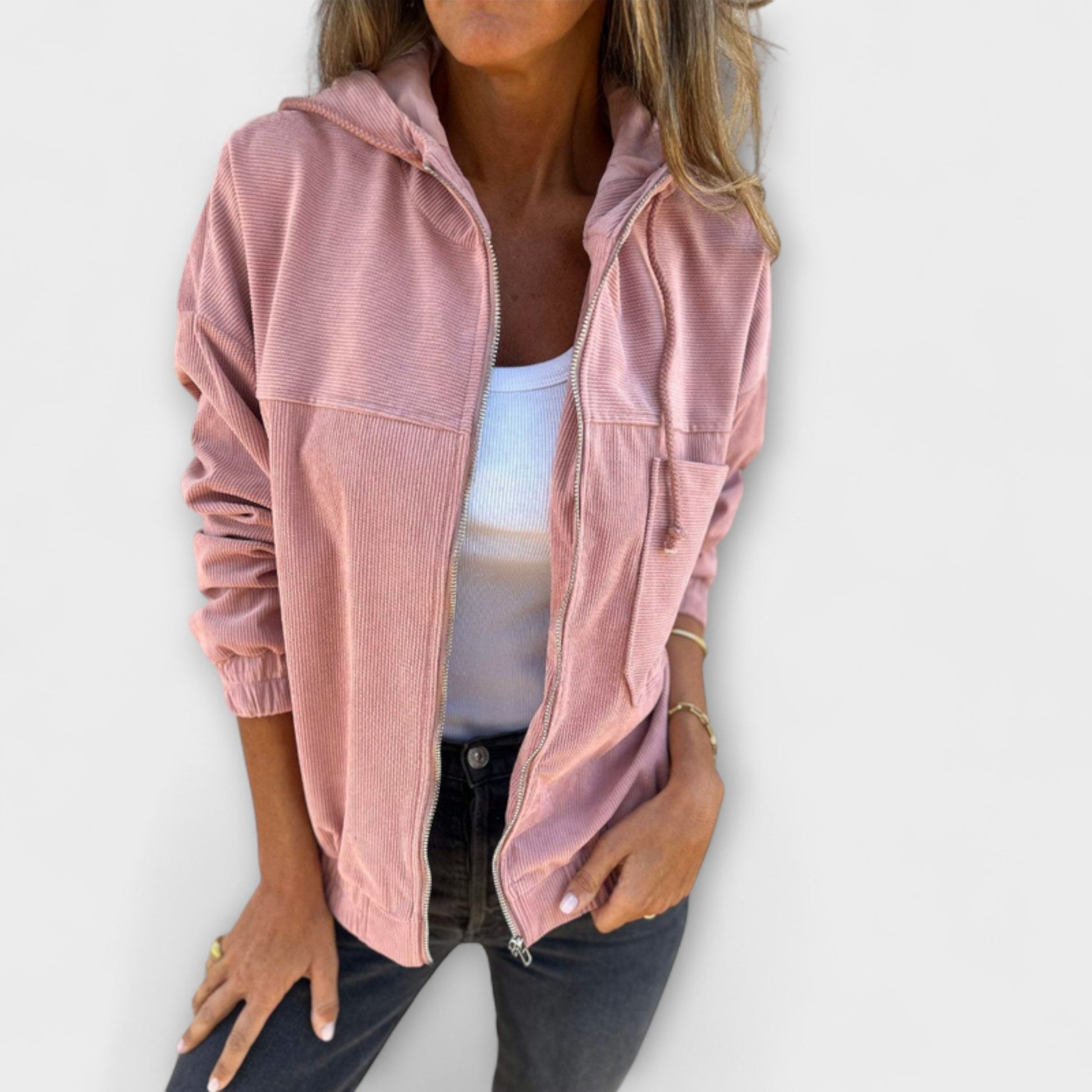 Nabalu Calyra | Women’s Relaxed Zip Hoodie Jacket