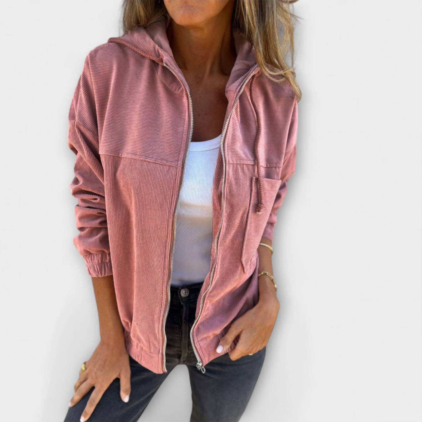 Nabalu Calyra | Women’s Relaxed Zip Hoodie Jacket