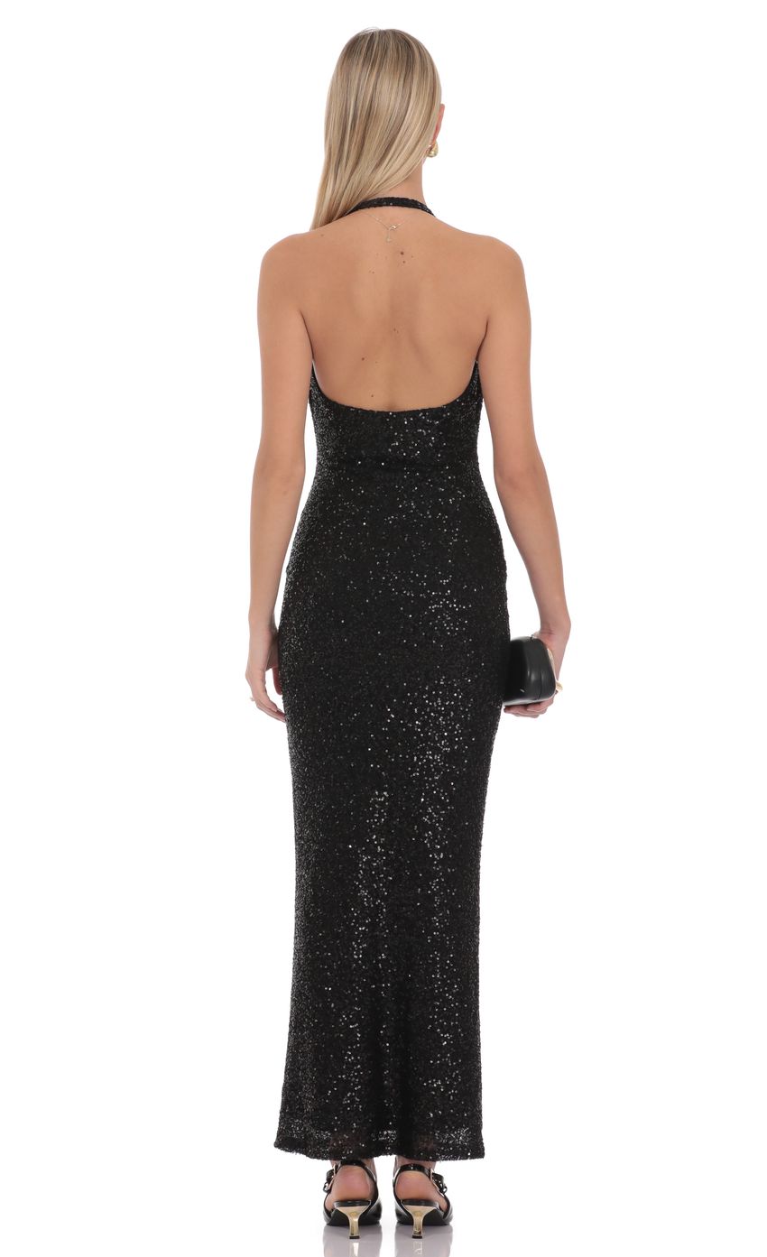 Lucy In The Sky Zelvique Sequin Maxi Dress