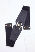 Cato Fashions Gold Metal Hardware Stretch Belt