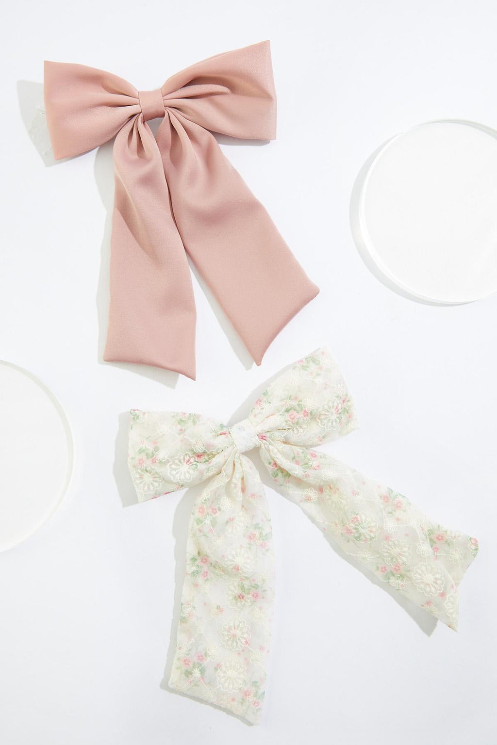 Cato Fashions Floral Lace Bow Set