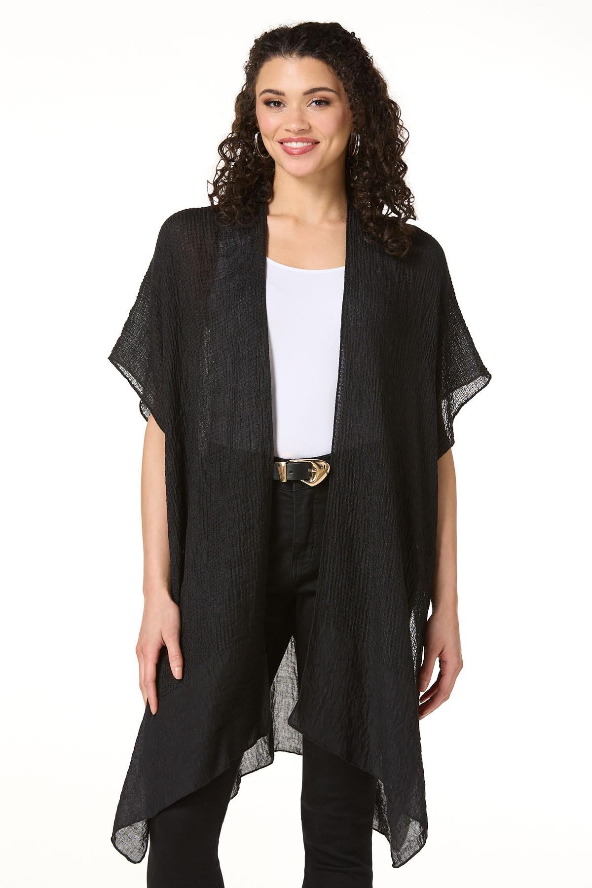 Cato Fashions Soft Textured Kimono