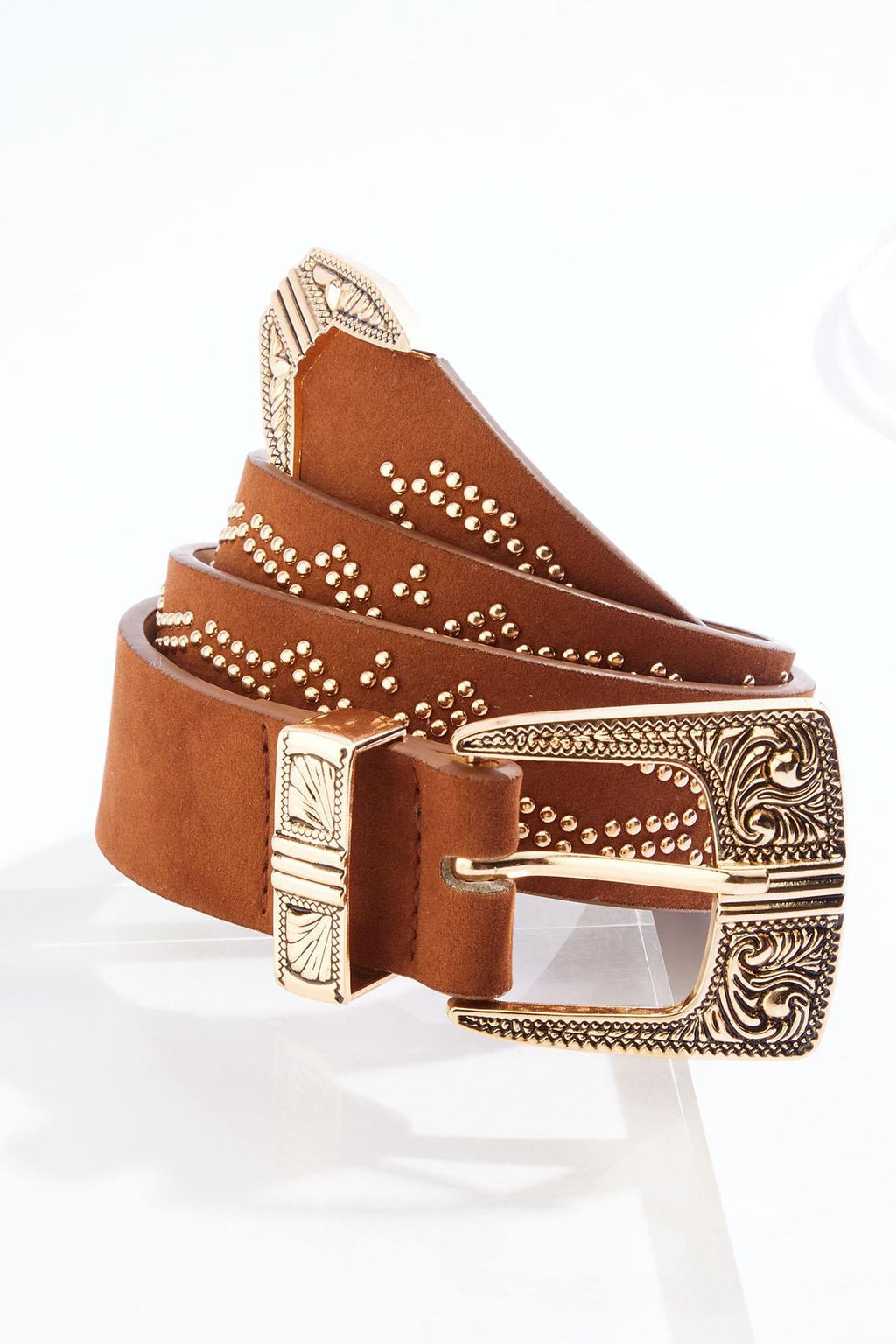 Cato Fashions Plus Size Studded Western Belt