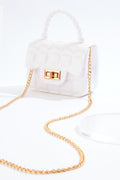Cato Fashions Quilted Jelly Twist Handle Mini Bag