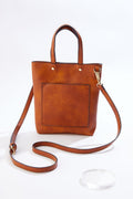 Cato Fashions Faux Leather Front Pocket Crossbody