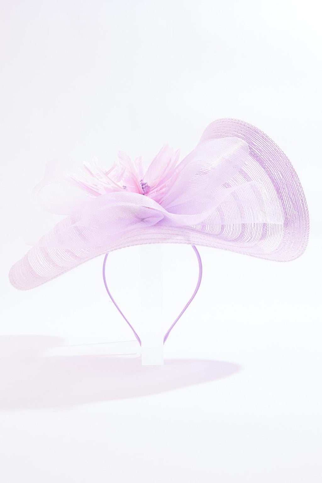 Cato Fashions Oversized Lavender Floral Fascinator