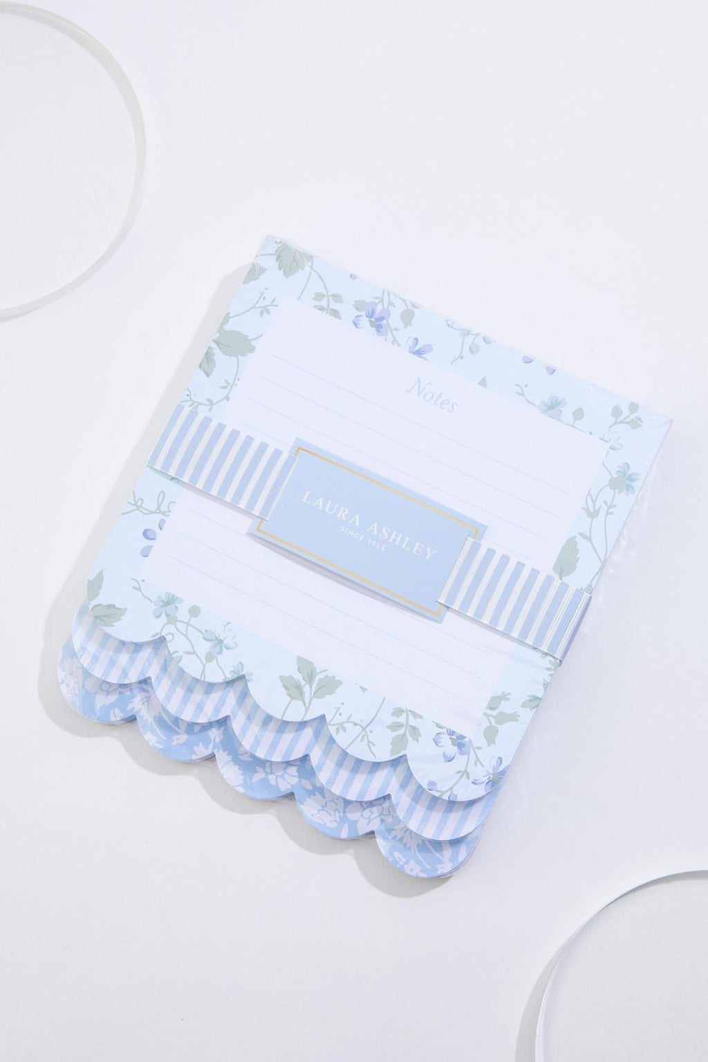 Cato Fashions Blue Scallop Notepad Set
