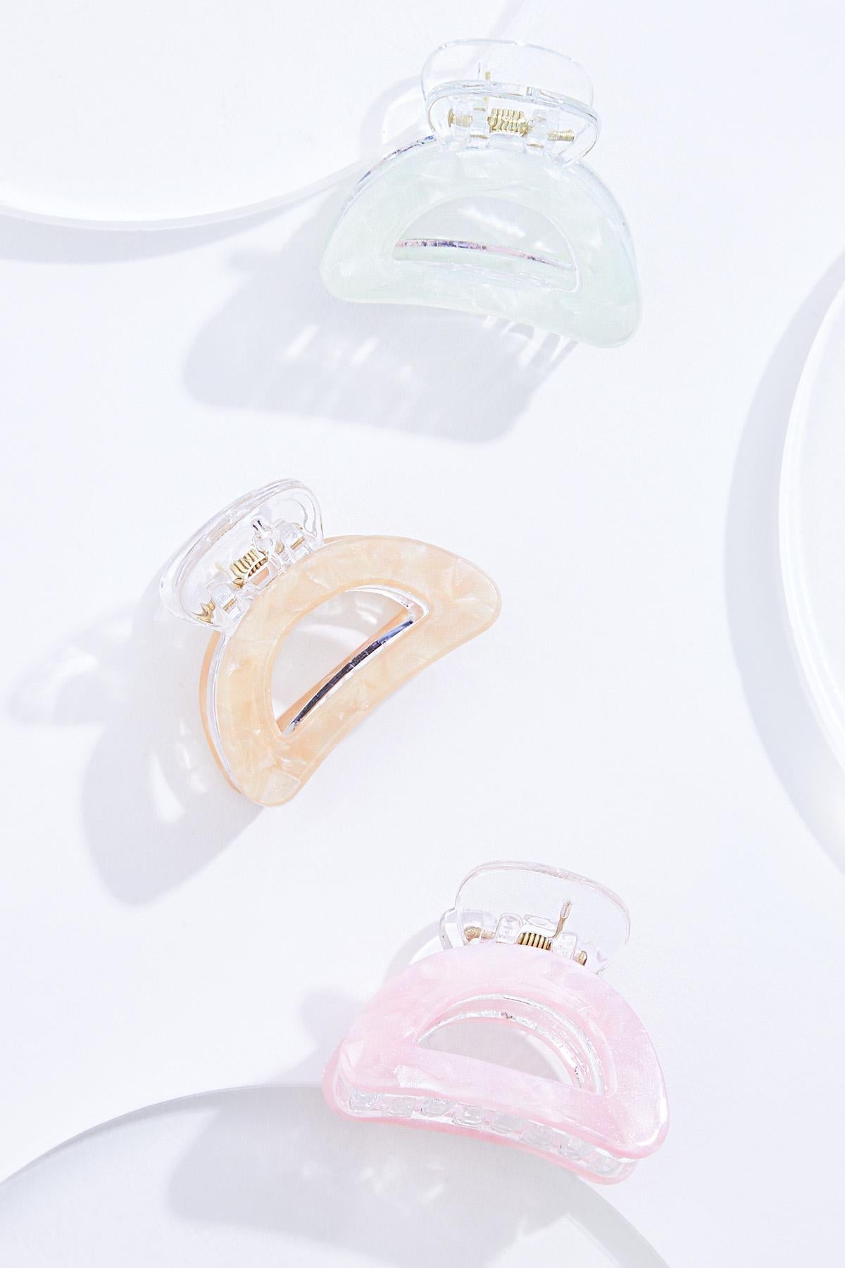 Cato Fashions Small Multicolor Claw Clip Set