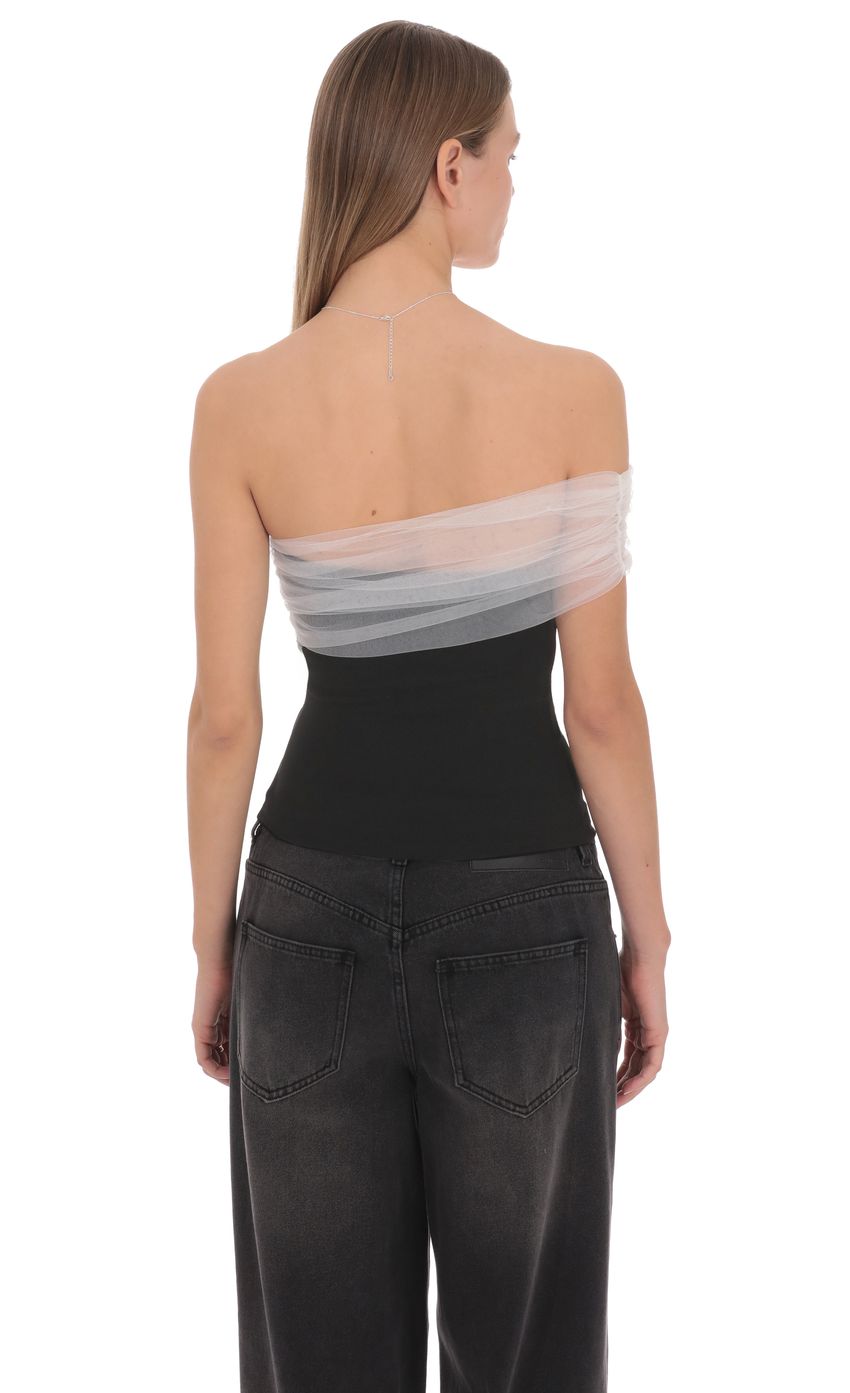 Lucy In The Sky Harper Asymmetrical Top