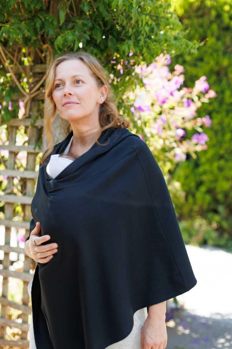 Simple Wishes Zoe Fleece Hooded Poncho