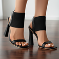 Harper & Lane Aria - Open-Toe Heels