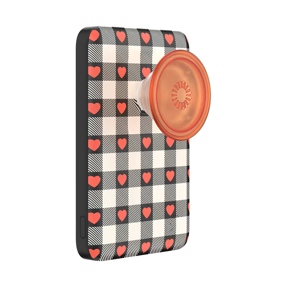 PopSockets Heartbreaker Gingham - MagSafe PopGrip