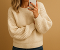 Nabalu Women’s Cozy Textured Knit Sweater