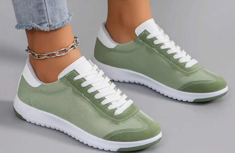 Nabalu Riley | Women’s Retro Lace-Up Comfort Sneakers