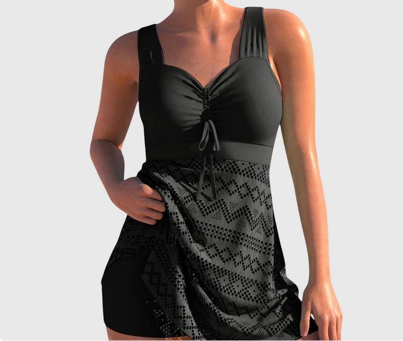 Nabalu Aurevia | Women’s Ruched Swim Dress Cover-Up