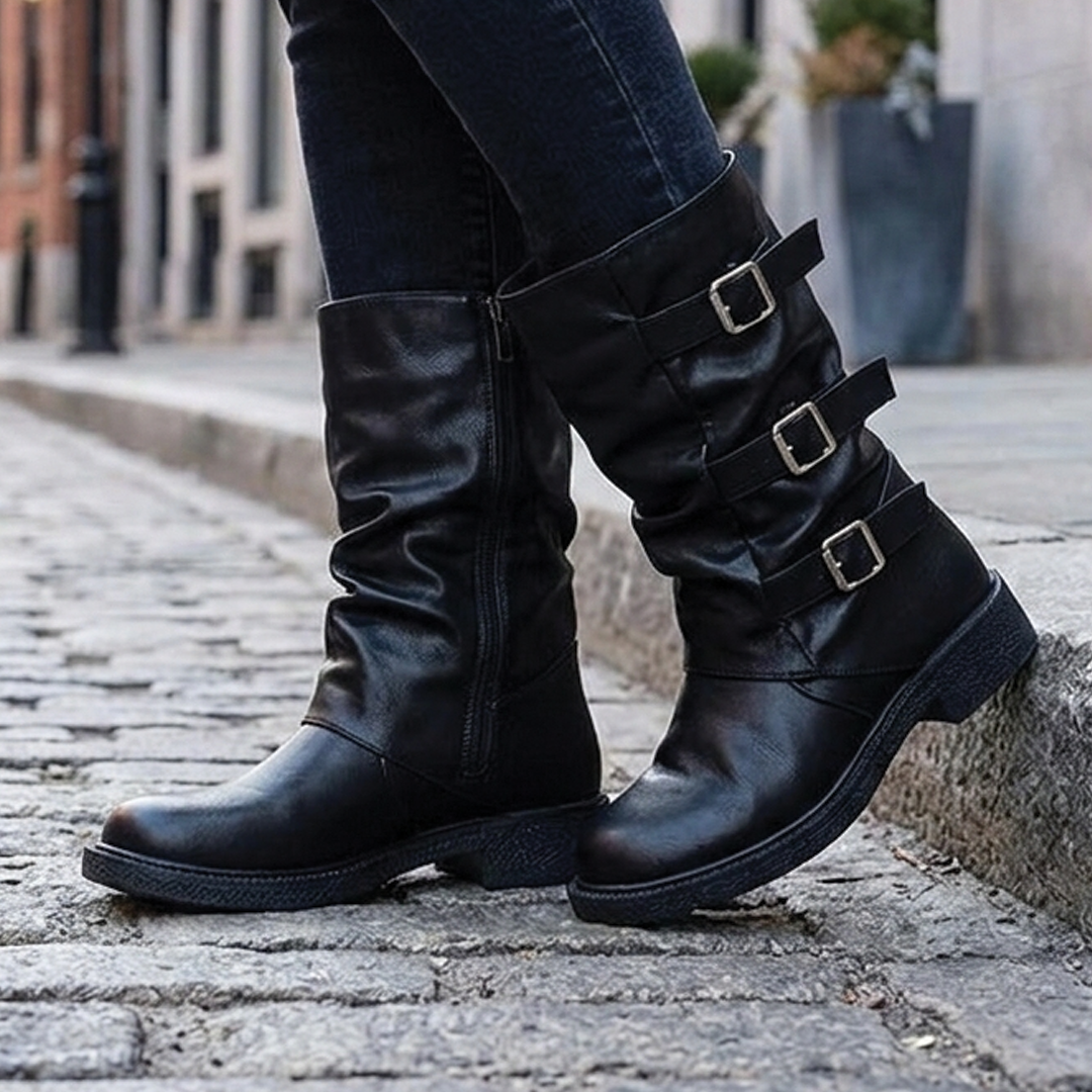 Harper & Lane Charlotte - Vintage Knee-High Boots