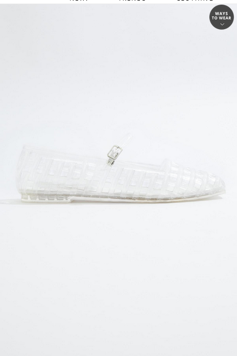Cato Fashions Jelly Mary Jane Flats