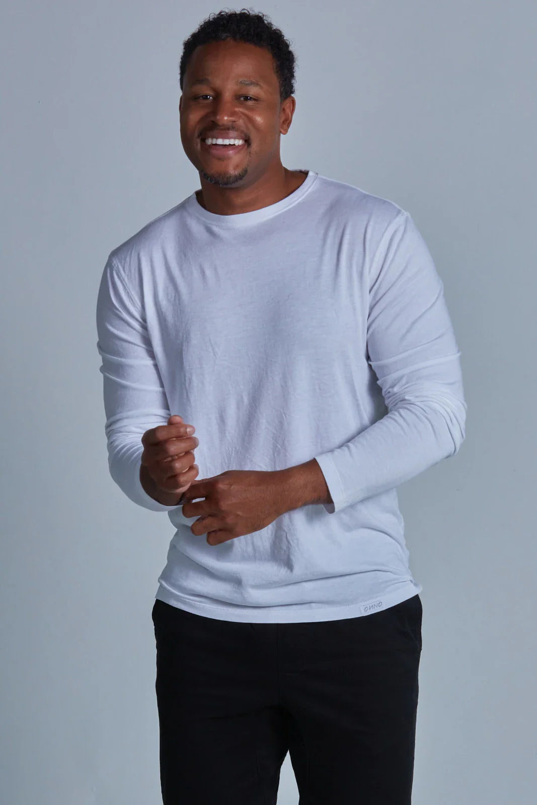 ONNO Men's ONNO long sleeve bamboo t-shirt