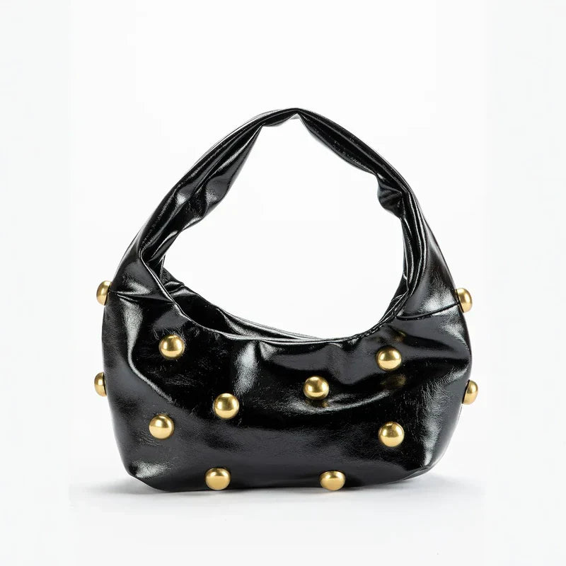 Mermaid Way Orvia Rivet Cloud Shoulder Bag