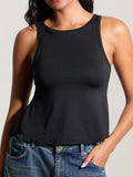 Klassy Flowy Boat Neck Tank