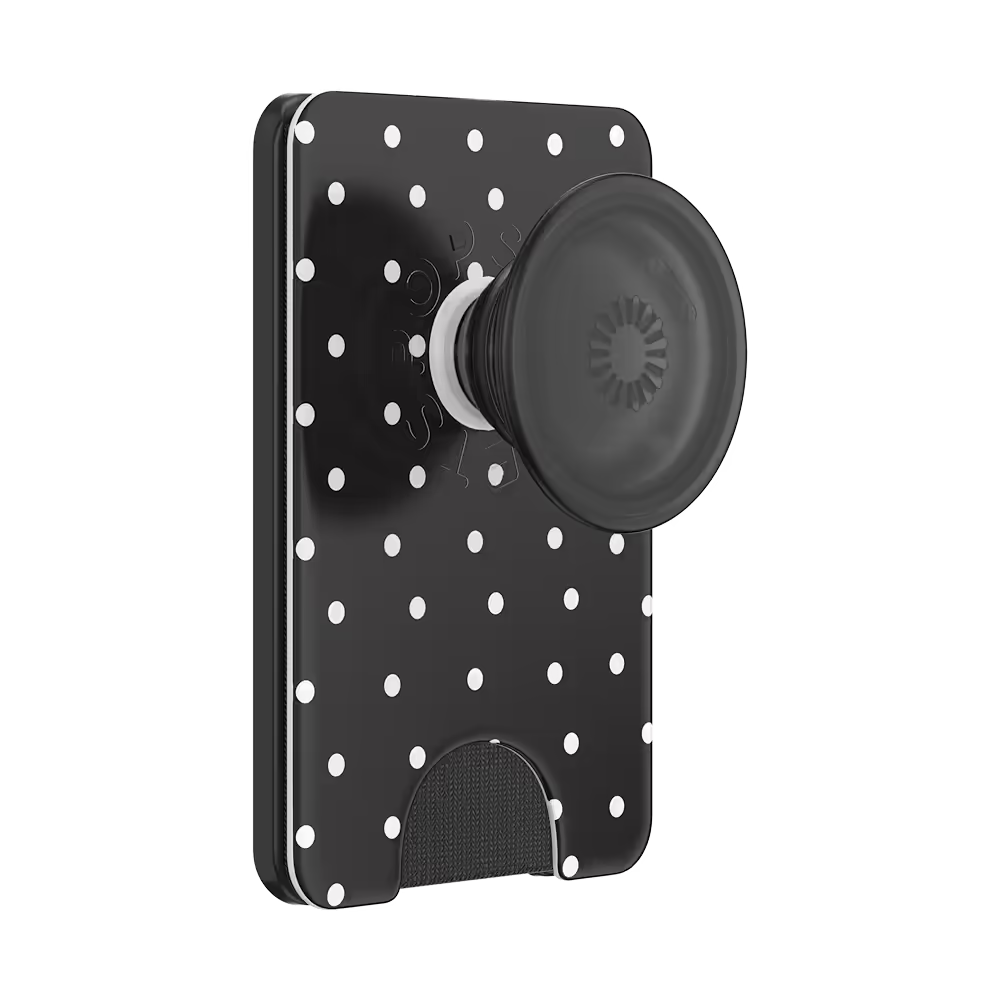 PopSockets Licorice Dot - MagSafe PopWallet+