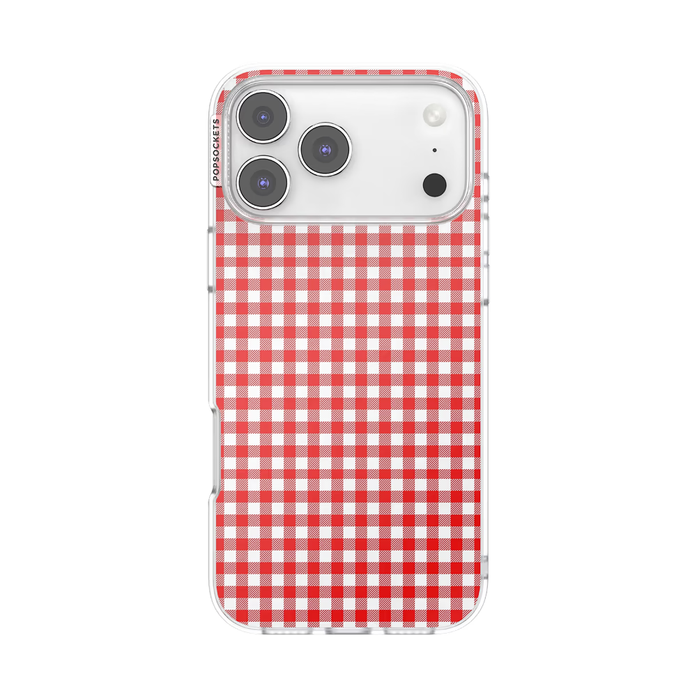 PopSockets Red Gingham - MagSafe Case