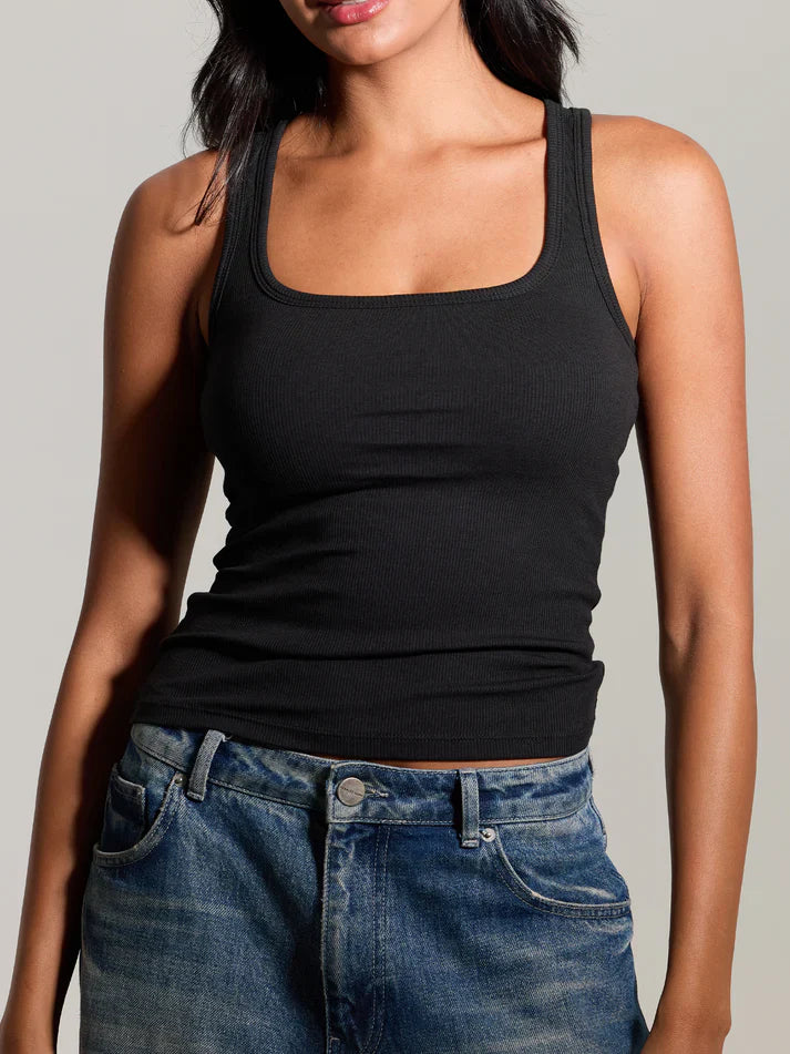 Klassy Bamboo Scoop Neck Brami Tank