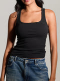 Klassy Bamboo Scoop Neck Brami Tank