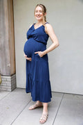Simple Wishes Lark Maternity & Nursing Maxi Dress