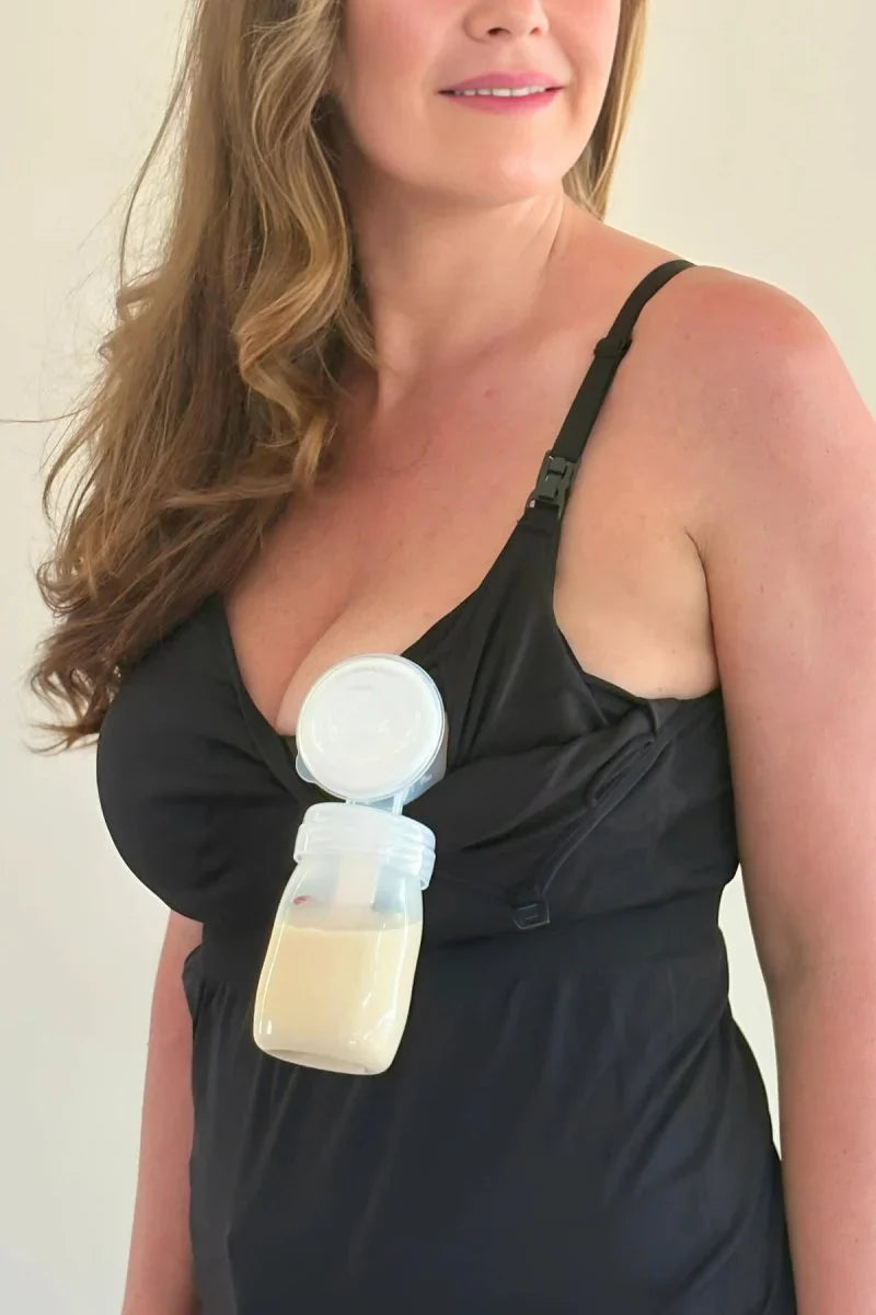 Simple Wishes SuperMom Silhouette Nursing & Pumping Seamless Tank