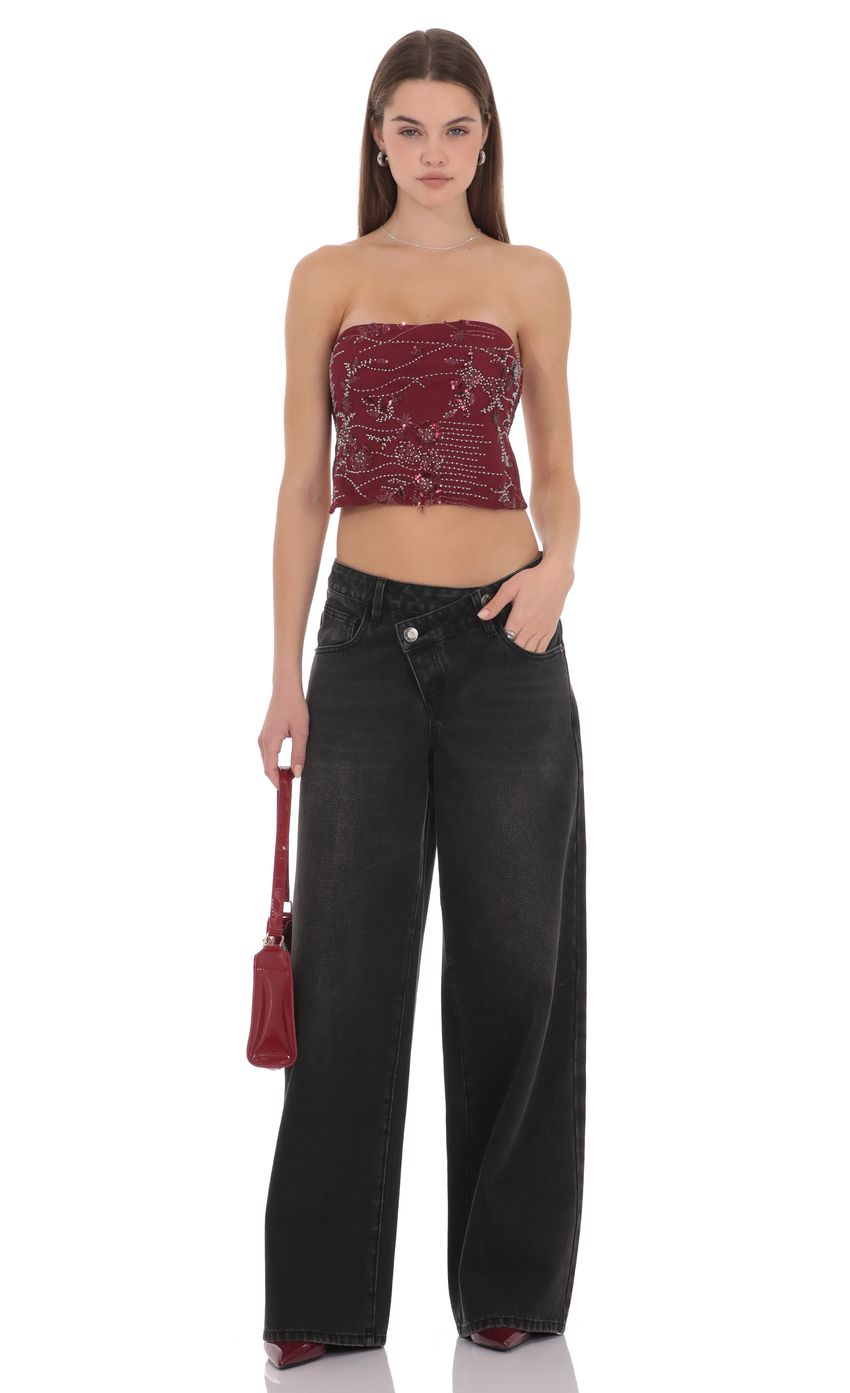 Lucy In The Sky Clara Low Rise Jean