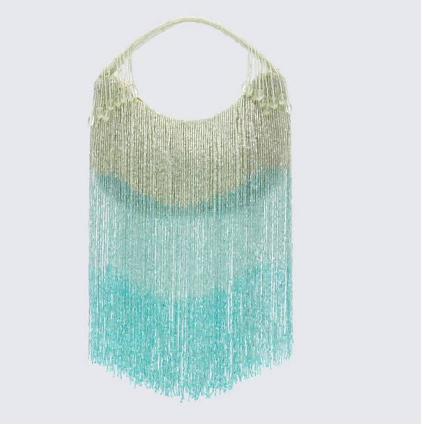 Finesse Angelle Embellished Fringe Bag