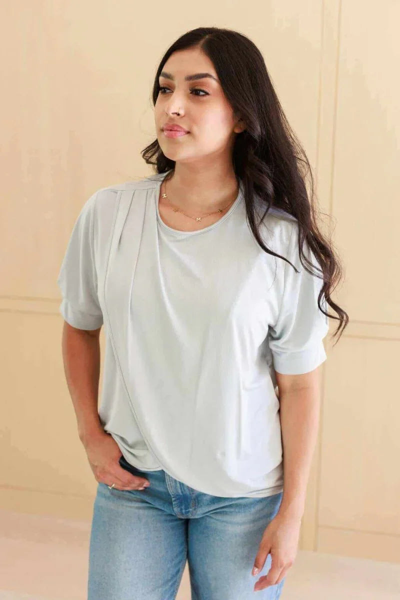 Simple Wishes Camille Jersey Nursing Top