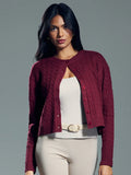 Klassy Cable Knit Cardigan